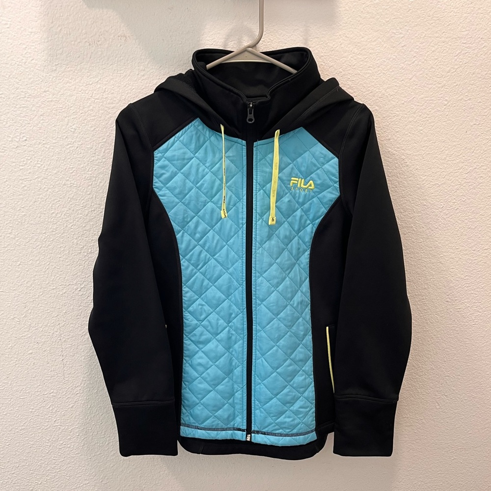 Fila Sport Full Zip Lightweight Jacket Womens Medium